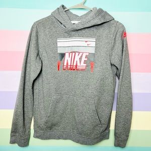 Nike Gray hoodie boys size XL